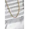 14K Gold Renk Kaplama Zincir Model CM Kadın Kolye