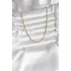 14K Gold Renk Kaplama Zincir Model CM Kadın Kolye