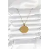316L Çelik Gold Renk Ayetel Kürsi Yazılı Kolye