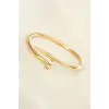 316L Çelik Gold Renk Çivi Model Bileklik