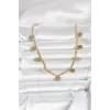 316L Çelik Gold Renk Yaşam Ağacı Model Kadın Kolye