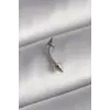 316L Çelik Gümüş Renk Çivi Model Piercing