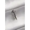 316L Çelik Gümüş Renk Çivi Model Piercing