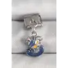 316L Çelik Gümüş Renk Sallantı Kova Burç Model Nomination Charm