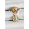 316L Çelik Sallantılı Ay Ve Güneş Model Gold Renk Nomination Charm