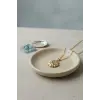 316L Çelik Zincir Gold Renk Shell Model Kolye