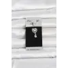 316L Cerrahi Çelik Kalp ve Damla Model Göbek Piercing