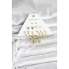 6 Çift Kadın Küpe Seti Gold Renk