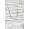 CM 14K Gold Renk 60 cm Zincir Kadın Kolye