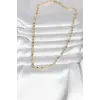 CM 14K Gold Renk Arpa Model 45 cm Kadın Kolye