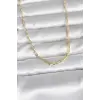 CM 14K Gold Renk Ataç Zincir Model 60 cm Kadın Kolye