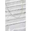 CM 14K Gold Renk Ataç Zincir Model 60 cm Kadın Kolye