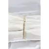 CM 14K Gold Renk Burgu Model Kadın Bileklik