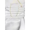 CM 14K Gold Renk Ezme Zincir 60 cm Kadın Kolye