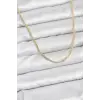 CM 14K Gold Renk Halka Model 60 cm Kadın Kolye