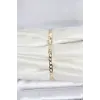 CM 14K Gold Renk Halka Zincir Model Kadın Bileklik