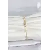 CM 14K Gold Renk Kalın Ataç Zincir Model Kadın Bileklik