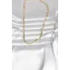 CM 14K Gold Renk Lazer Model 45 cm Kadın Kolye