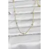 CM 14K Gold Renk Top Zincir 60 cm Kadın Kolye