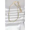 CM 14K Gold Renk Yassı Model 60 cm Kadın Kolye