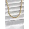 CM 14K Gold Renk Zincir Model 45 cm Kadın Kolye