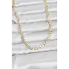 CM 14K Gold Renk Zincir Model 60 cm Kadın Kolye