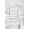 CM 14K Gold Renk Zincir Model 60 cm Kadın Kolye