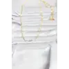 CM 14K Gold Renk Zincir Model 60 cm Kadın Kolye