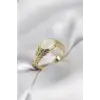 Gold Renk Vintage Model Kadın Yüzük
