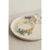 Mavi Kelebek Model Charmlı Bileklik