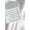 Mıknatıslı Turkuaz Renk Sarmal Kadın Bileklik