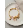 Pembe Kelebek Charmlı Bileklik