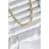 Pirinç Gold Renk 60 cm Zincir Kadın Kolye