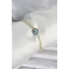 Pirinç Gold Renk Nazar Model Kadın Bileklik