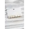 Pirinç Gold Renk Yılan Model Kadın Küpe Seti