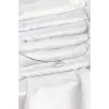 Pirinç Gümüş Renk Choker Model Zirkon Taşlı Kadın Kolye