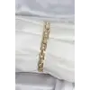 Xuping Zincir Model Gold Renk Kadın Bileklik