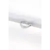 Yassı Silver Renk Ayarlanabilir Yüzük