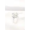 Yıldız Model Silver Renk Ayarlanabilir Yüzük