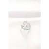 Yıldız Model Silver Renk Ayarlanabilir Yüzük