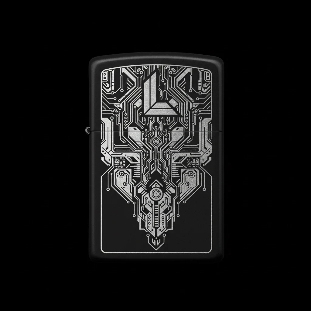 Zippo Ejderha Figürlü L Harfli Tasarım - V79