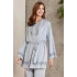 Pierre Cardin Dantelli Penye 3lü Kadın Pijama Takımı 2800 - Mist