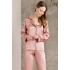 Pierre Cardin Saten Biyeli Pijama Takımı 1200 - Brandy