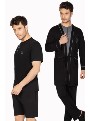 Ancelo 5li Pijama Sabahlık Seti 6610