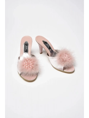 GC Gelin Terliği Çeyiz Terliği 125 - Pudra