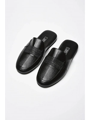 GC Şilte Taban Erkek Çeyiz Terliği- Deri Ev Terliği 310