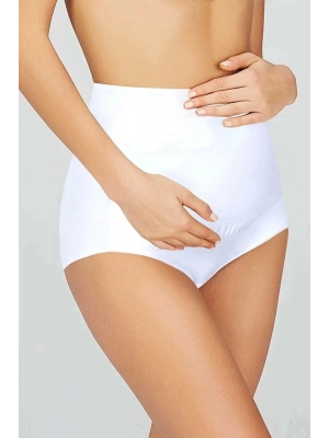 Kom Basic Düz Hamile Külot - Beyaz