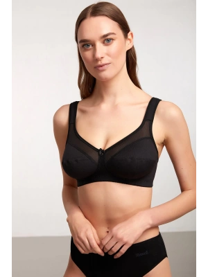 Kom Carnel Transparan Toparlayıcı Sütyen - Siyah