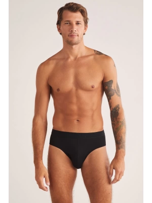 Kom Cesar Modal 2li Erkek Slip - Siyah