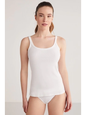 Kom Penny Kız Çocuk Atlet - Beyaz